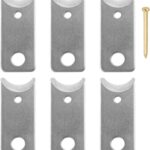 6 Pet Nail Clipper Blade Replacement Parts for Resco Guillotine Trimmers, Pets Dogs Guillotine Nail Trimmer Blades -6 Pack